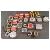 Measuring tapes that need repair and repair tapes