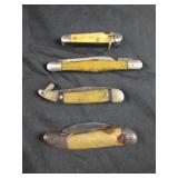 Vintage pocket knives
