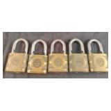 Vintage Yale locks. No keys