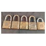 Vintage Yale locks. No keys
