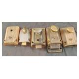 Vintage inside room locks