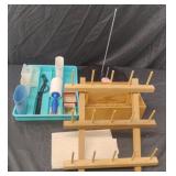 Lazy Susan, wood box, divided tray and more......
