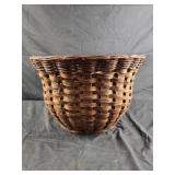 Vintage 16x11 woven basket plant holder