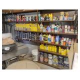 Shelving unit. Contents not included. 126 x 9 1/2