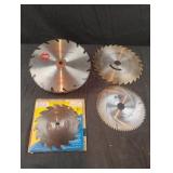 Saw blades 6 1/2", 8" and 10"