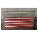 Tool box 7 drawers. With key. 26 x 15 x 24
