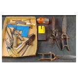 Clamps, stud sensor and more misc tools .....