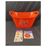 Browns bucket and stick-ons
