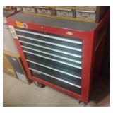 Sears Craftsman rolling tool box. 7 drawers. 28