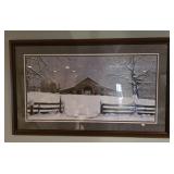 Bob Timberlake art print titled "Winter