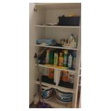 Contents of cabinet
