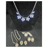 Rhinestone and Crystal "Event" Jewelry- Necklace,
