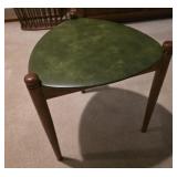 vintage  "guitar pick" side table