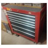 Sears Craftsman rolling tool box. 7 drawers. 28