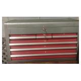 Tool box 7 drawers. With key. 26 x 15 x 24