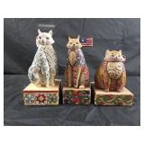 Jim shore cat figurines