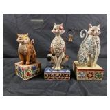 Jim shore cat figurines