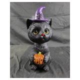 12" Bobblehead halloween cat