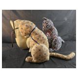 Fabric cats
