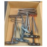 T-handle hex allen keys