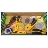 Rotary cutters and blades