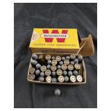 vintage box of Winchester .32 caliber centerfire