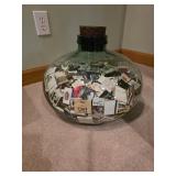 vintage matchbook collection housed in a large,