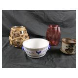 Assorted vases and planters