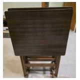 MCM Set 4 Vintage ARTEX Folding TV Tray Snack
