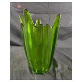 VIKING green STOCKHOLM VASE Wayne Husted Blenko