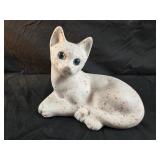 vintage ELPA Alcobaca ceramic cat figurine from