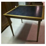 Mid Century Norquist folding table with black