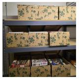 9 boxes full of boxed puzzles