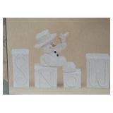 Crazy Mountain  new snowman decor