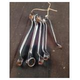 Snap-On offset double box end wrenches.
