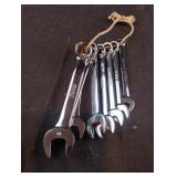 Snap-on combination wrenches
