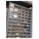 Plastic 50 drawer organizer 14 x 18 x 6 1/2 with