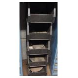 Drywall screws and trays with contents