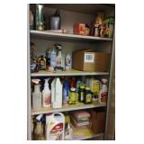Contents of cabinet