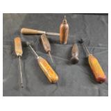 vintage advertising ice picks and awls with