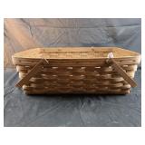 19x6x14 longaberger basket with handles