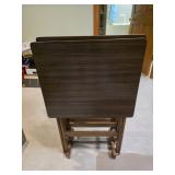 MCM Set 4 Vintage ARTEX Folding TV Tray Snack