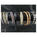 Group of Bangle Bracelets