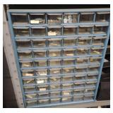 Plastic 50 drawer organizer 14 x 18 x 6 1/2 with