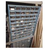 Plastic 50 drawer organizer 14 x 18 x 6 1/2 with