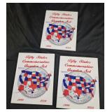3 Fifty states Commemorative set books empty
