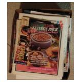 Magazines and recipes