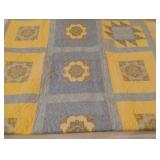 Handmade quilt 80 x 68