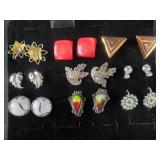 Group of Screwback Earrings