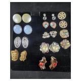 Group of Clip-on Earrings
